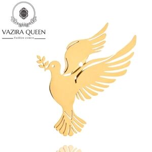 VQ Dove Brooch